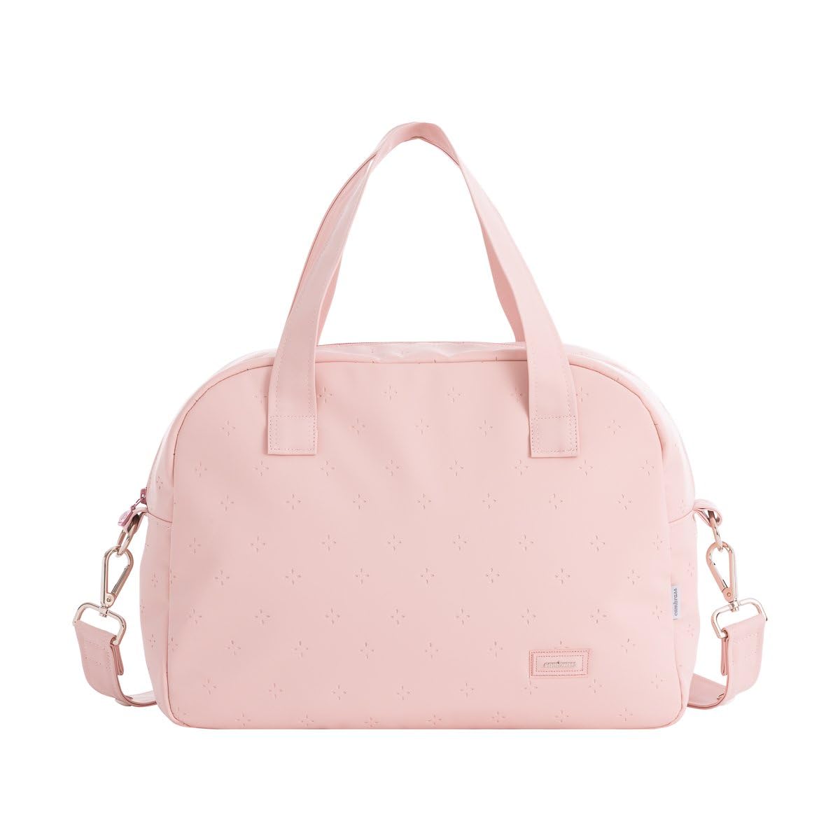 Cambrass - Bolso carro maternal para bebe - bolso de maternidad para carritos de bebe - organizador para pañales y otras cosas de bebe - Twin Rosa 18x41x31 cm