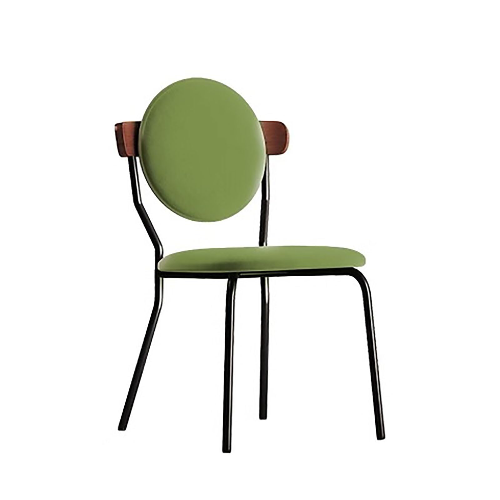 Chaise de salle à manger moderne et tabouret de coiffeuse avec pieds en métal