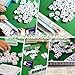 Zcayi 2025 Mahjong Card Official Large Print, National Mahjong League Cards, Official National Standard Mah Jongg Hands and Rules Cards 4/8 PCS(4pcs-B)