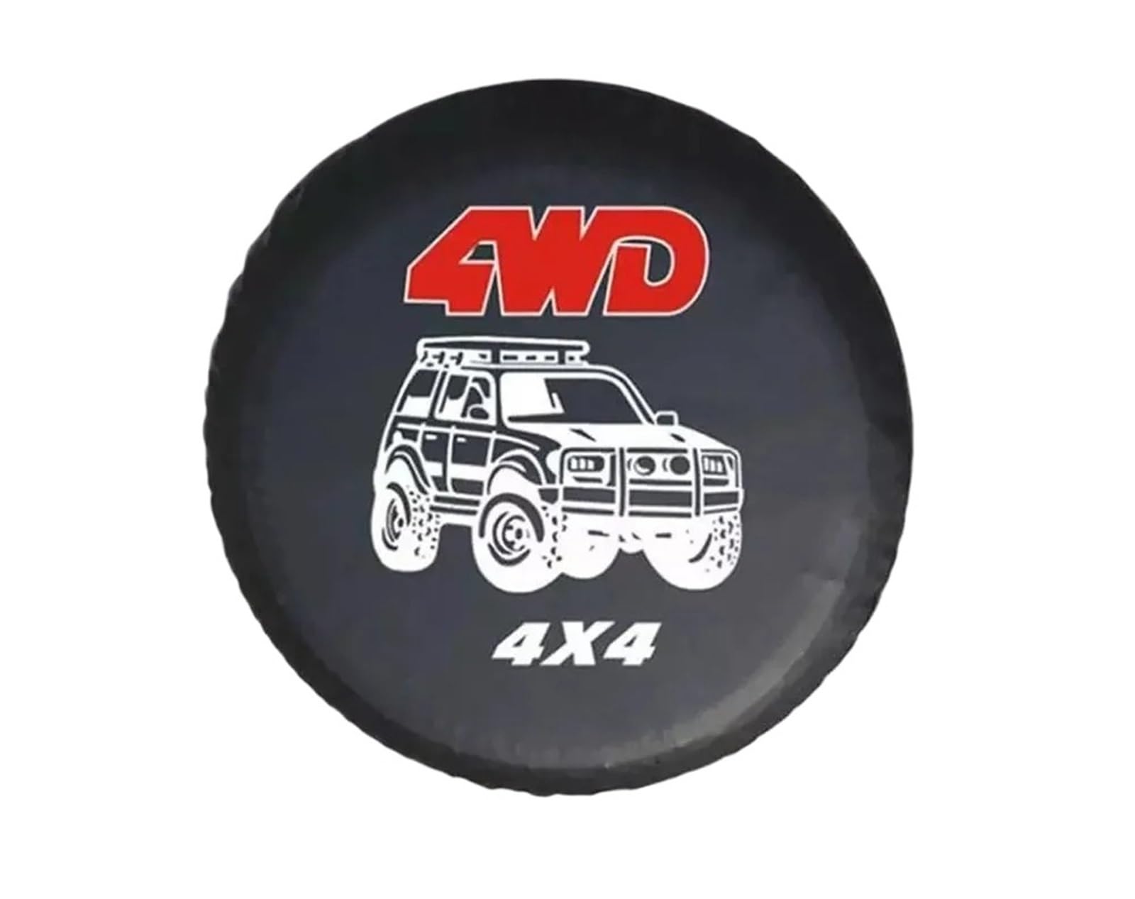 Reifen Aufbewahrung 14" 15" 16" 17" Zoll 4WD 4x4 PVC Leder Ersatzrad Reifenhülle Tasche Tasche Schutz Autoreifen(17inch)