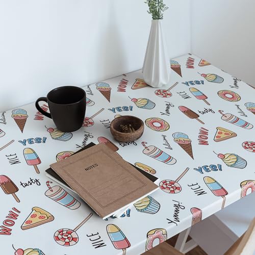 Rouleau décoratif glaces et cupcakes pour relooking de meuble - 4