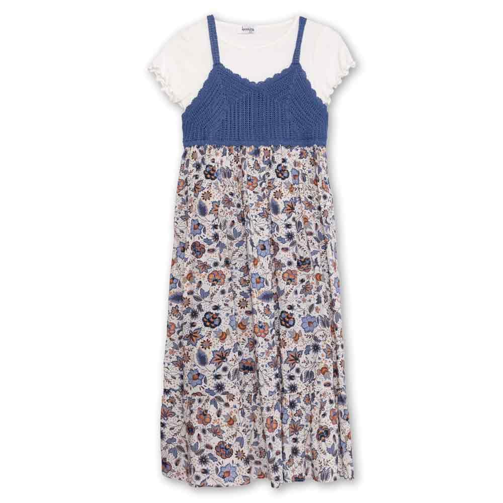 Speechless Girls' Short Sleeve Tee and Maxi Dress