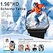 Smartwatch Herren Damen, 1,96" HD Smartwatch Damen mit Telefonfunktion, Smart Watch Fitnessuhr 113+ Sportmodi, IP68 Wasserdicht, Sportuhr mit Herzfrequenz Schlafmonitor Schrittzähler, für Android iOS