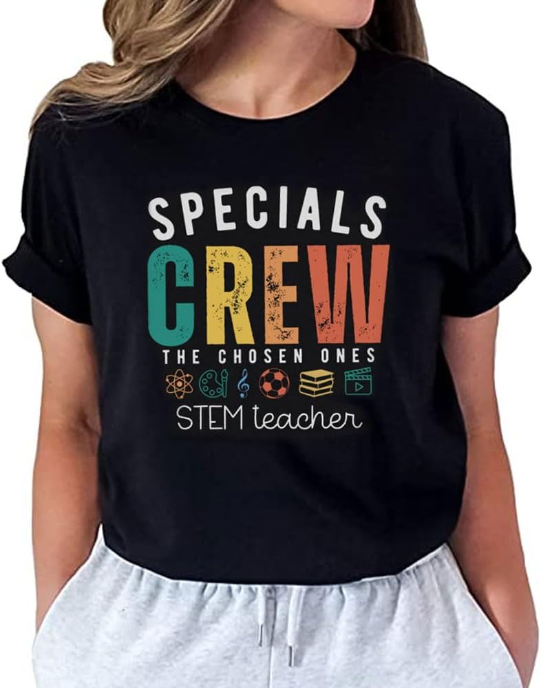 Personalized Specials Teacher Shirts for Women, Music Teacher Shirt, Art Teacher Tshirt, School tee, Staff Gifts - Image 2