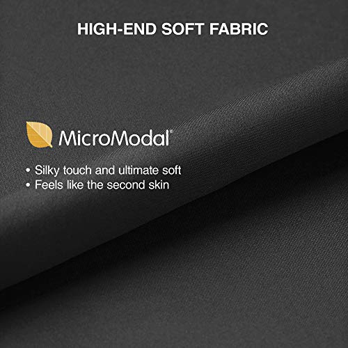 Separatec Men's 3 Pack Micro Modal Viscose Separate Pouches Comfort Fit Boxer Briefs #TOP4