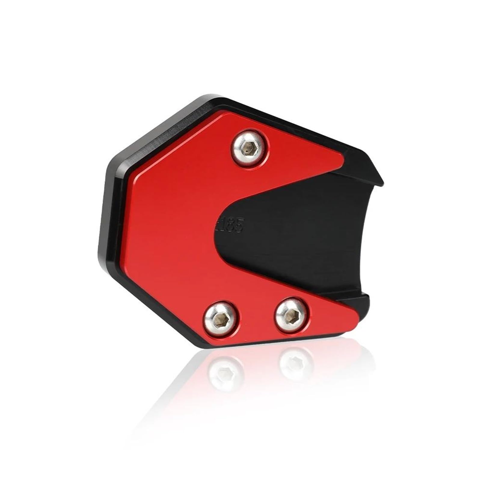 Support latéral Aprilia SRMAX 250 plaque surélevée en alu