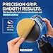 5 inch Sanding Discs 80 Grit Sandpaper Discs PSA Adhesive Sandpaper Roll No Hole - Disc Gold Round Sanding Paper, Durable Sand Paper for Wood, Auto Body, Metal, Marine Paint for Smooth Surfaces