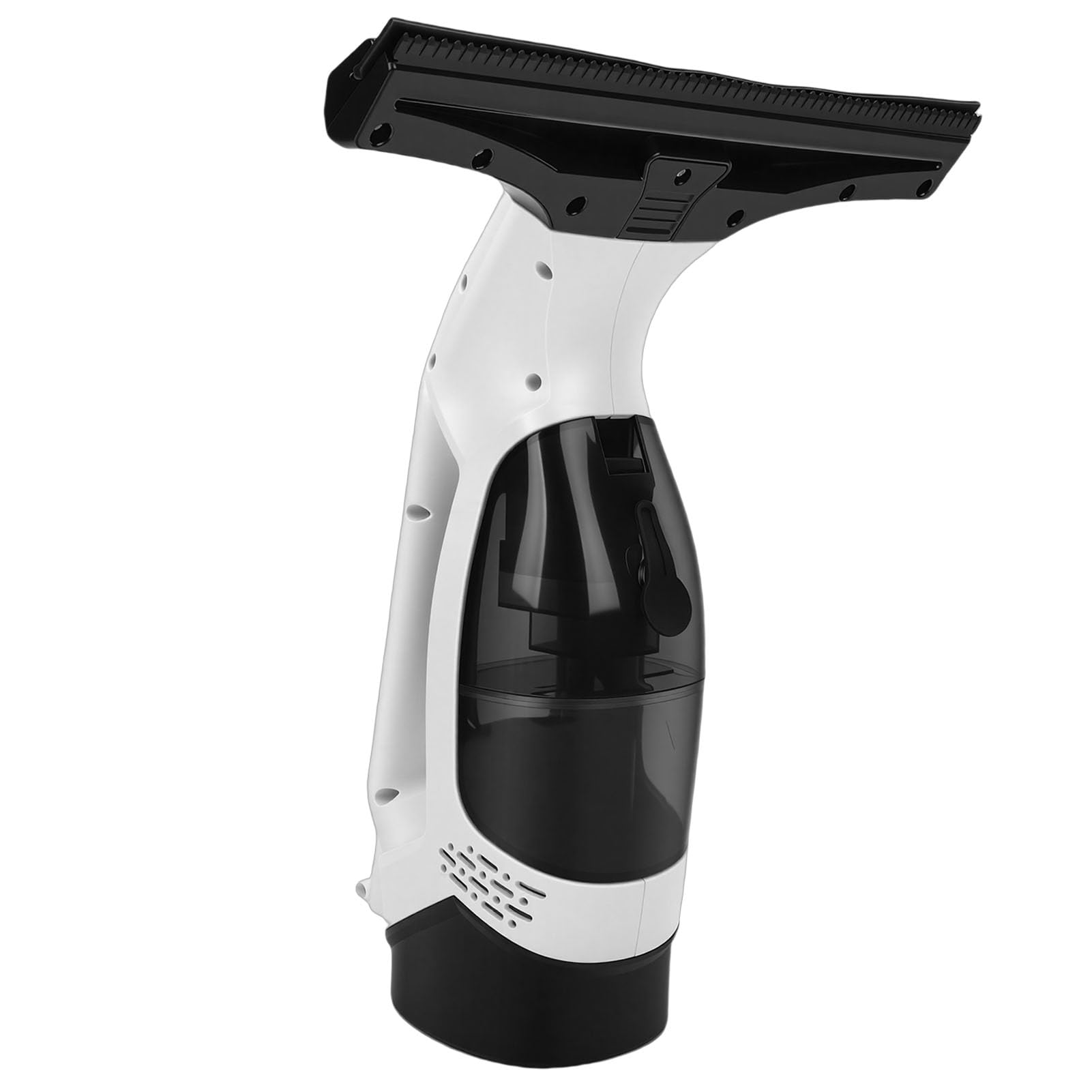 ANGGREK Limpiador de Ventanas Inalámbrico, Limpiacristales Eléctrico de ABS con Succión de 1,2 KPa, Cuchilla de Silicona de 11 Pulgadas, Depósito de 150 Ml, Herramienta de Limpieza