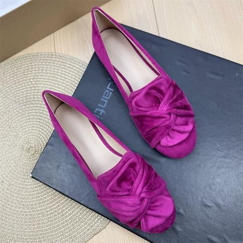 INEELUYI Women's Ballet Flats Shoes Comfortable Slip On Casual Dress Flats On Loafers2