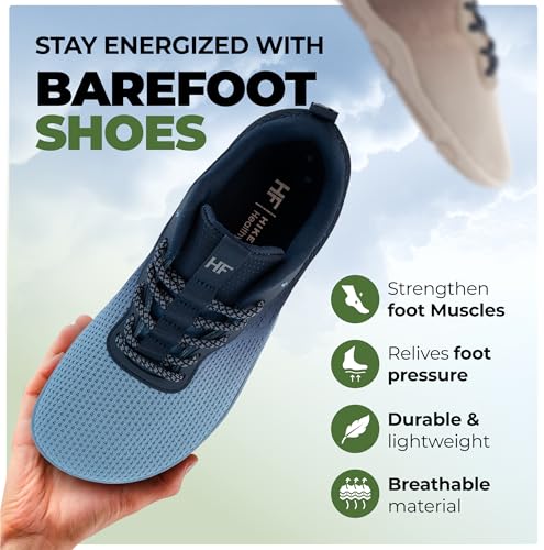 HF Shade Barefoot Shoes – Ergonomic Healthy Daily Wear, Foot Pain Relief Sneakers for Men Woman | Minimalist Non Slip Design for Natural Walking Running2