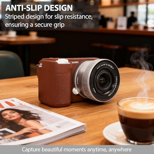 Funda de silicona para cámara Sony ZVE10 II miniatura 4