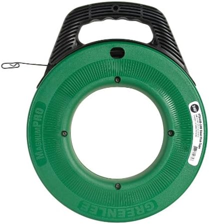 GREENLEE FTS438-240 STEEL FISH TAPE MAGNUMPRO, 1/8" x 240'