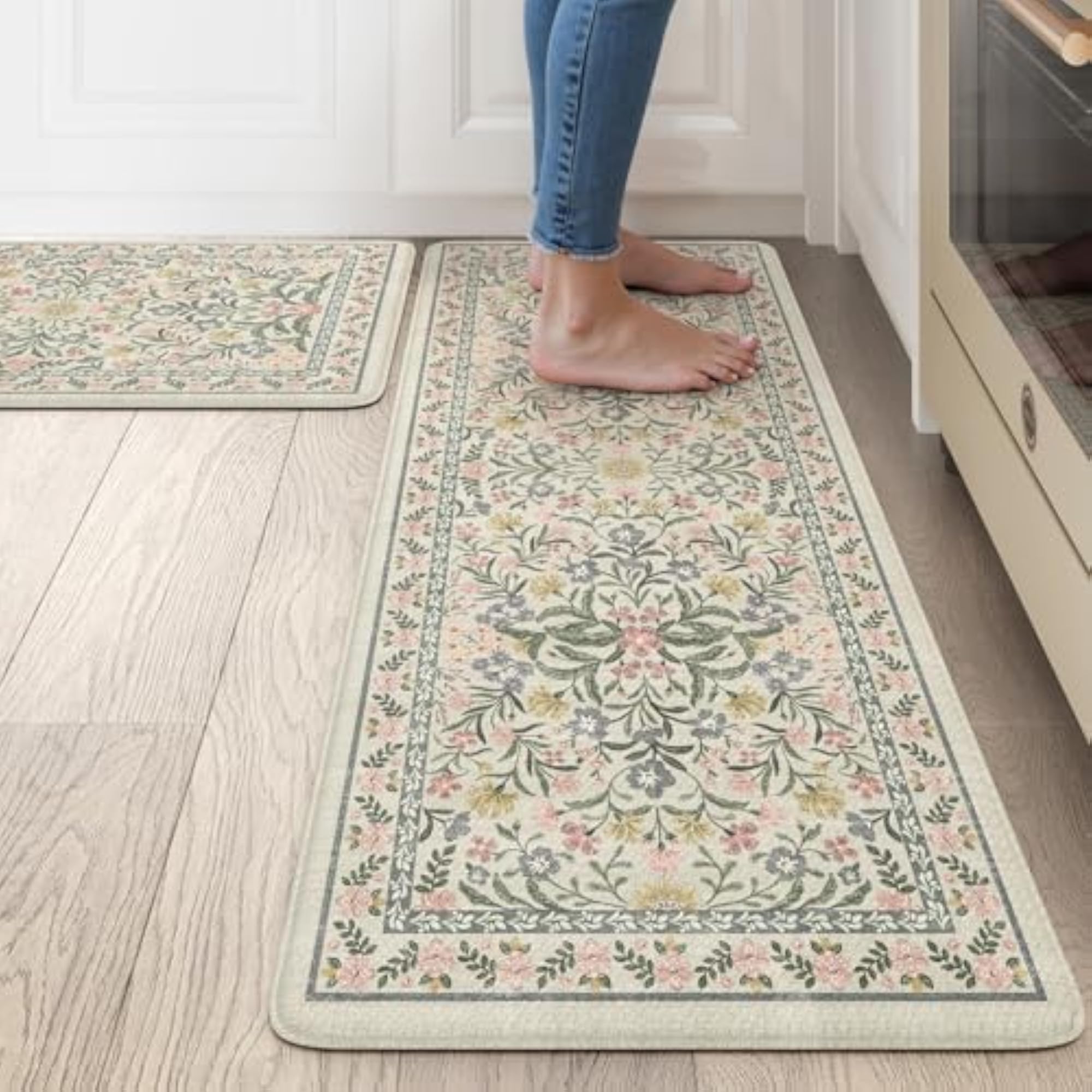 Anti Fatigue Kitchen Mats, Non Slip Cushioned Floor Mat