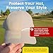 Hat Saver Hat Sweat Spray - Prevent Sweat Stains on Your Hats | 8-Ounce Spray | Protects Hats from Sweat, Water, and Dirt | Up to 8 Hats Per Bottle