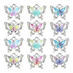 Butterfly Rhinestone Charms_30 Pcs
