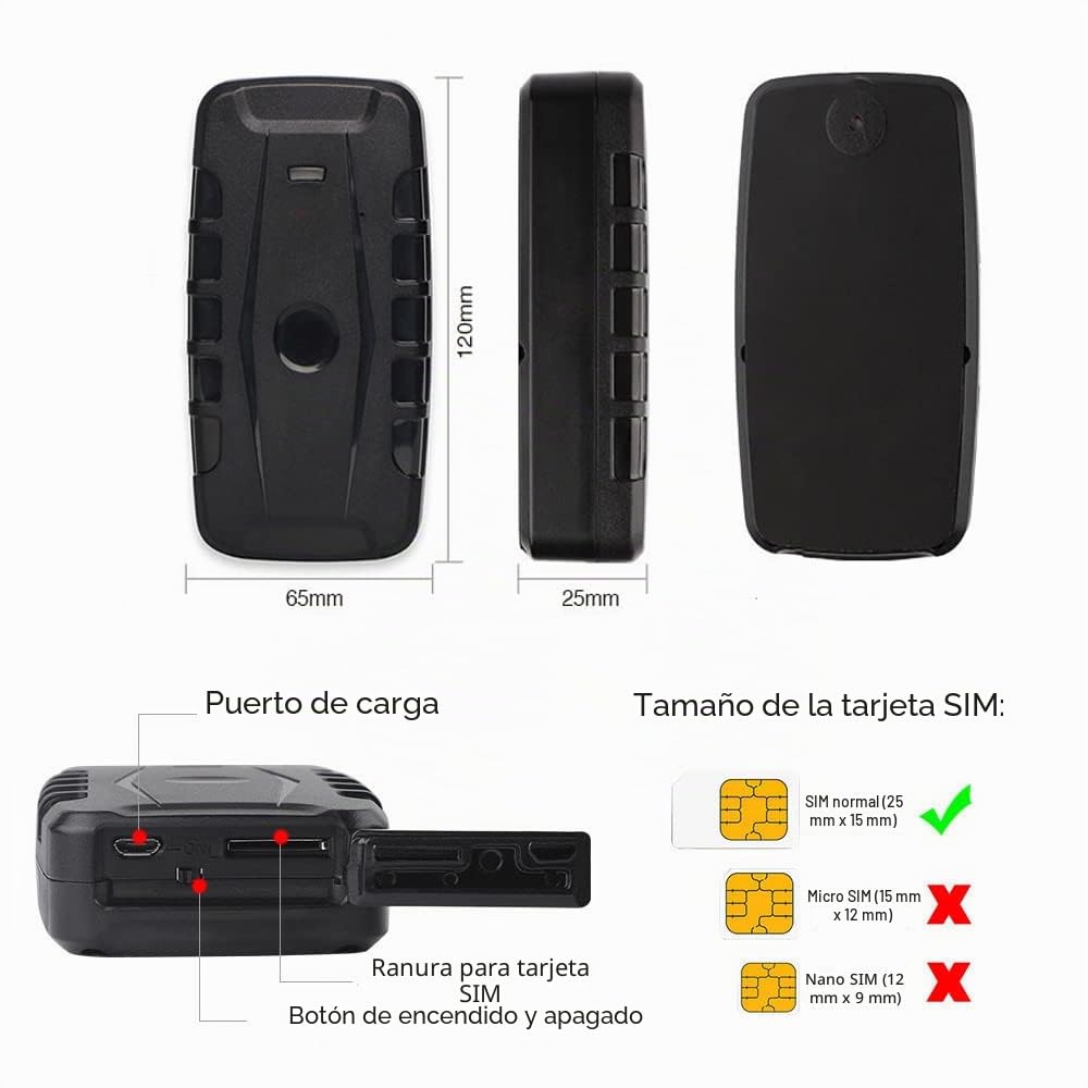 TKMARS Rastreador GPS para Coches sin Suscripción 4G TK918-20000 mAh, Autonomía Standby Ultra Larga | Ideal para Barcos, Flotas, Autocaravanas, Camiones, Contenedores y Motocicletas