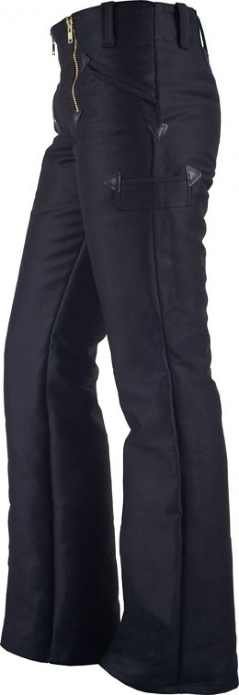 Damen-Zunfthose aus Doppel-Pilot schwarz, JOB Grösse 34