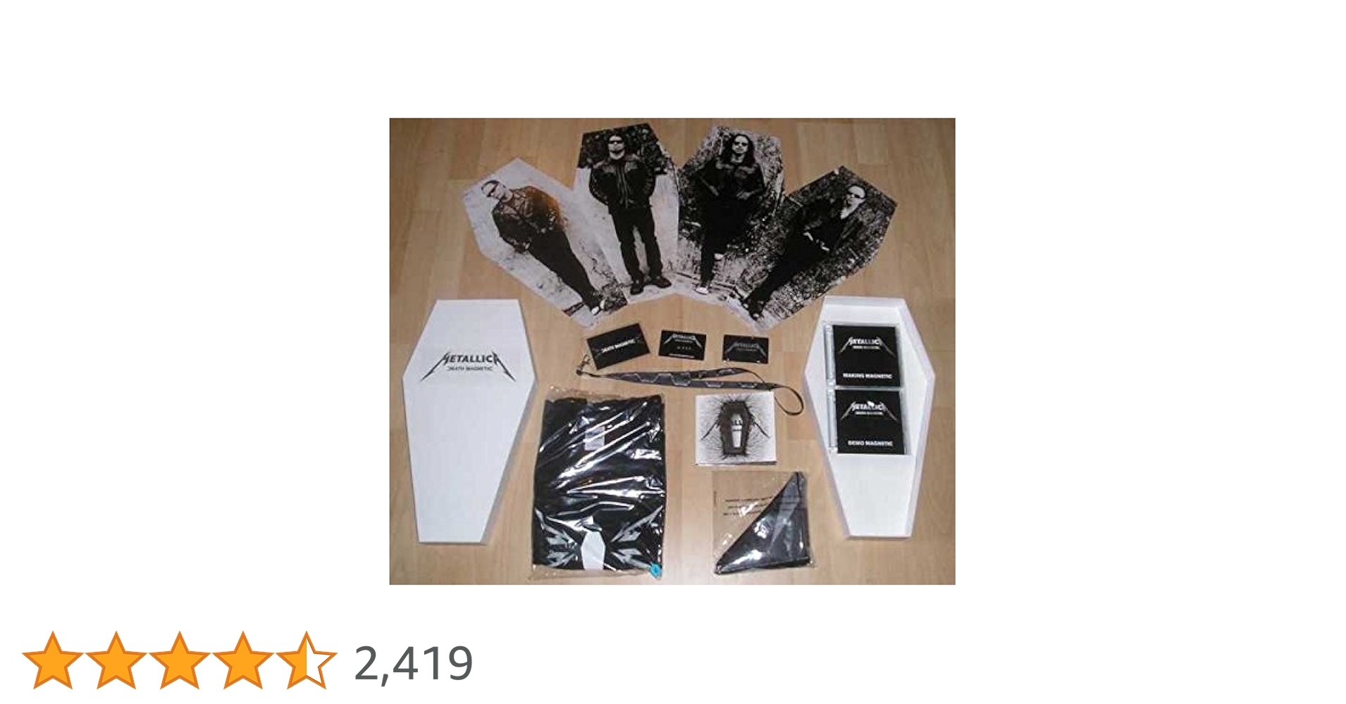 Metallica - Death Magnetic (Ltd. Deluxe Coffin Boxset) M