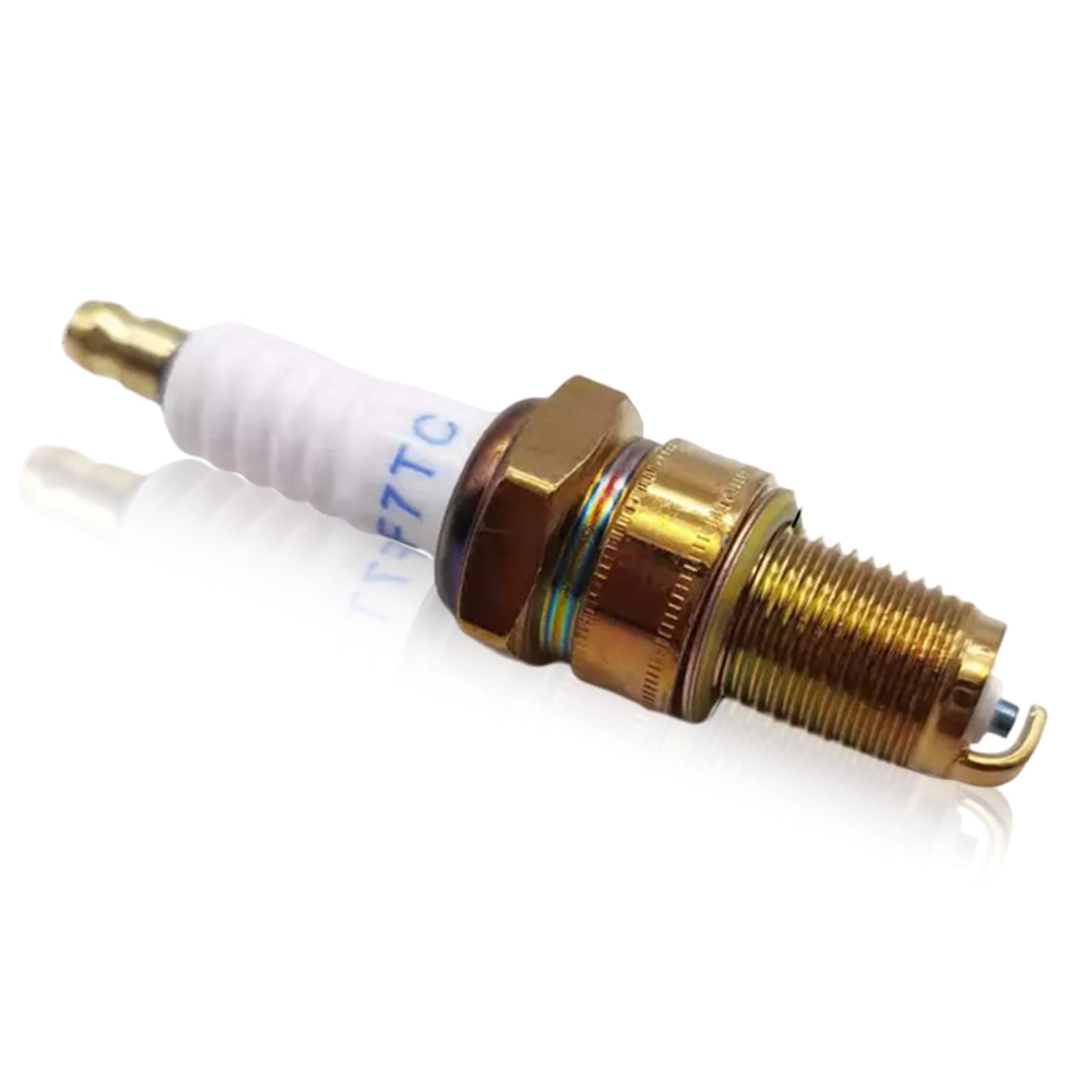 Generator Spark Plug, F7TC Generator Replacement, Gasoline Engine Spark Plug for Generators, Tractors, Off-Road Vehicles, Karts