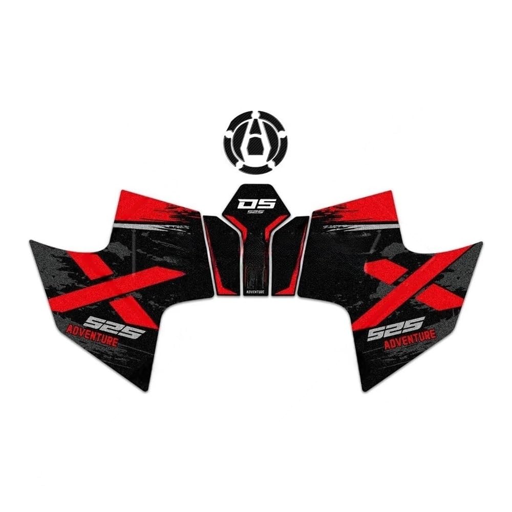 Fuel Tank Protector Motorcycle Fuel Tank Pad Stickers Protector for Voge for Valico 525 DSX 525DSX DS525X 2023 2024