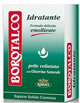 72 Saponette Sapone solido Idratante Borotalco arricchita con Glicerina Natural