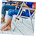 BESPORTBLE Fishing Chair Umbrella Stand by Stainless Steel Beach Umbrella Clamp for Chair Rod Holder Clamp