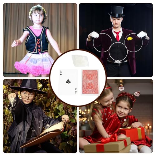 Pokerkarten - Spielkarten Deck | Zauberkarten Spielkarten markiert Stripper Deck | wasserdichte Spielkarten | Magic Floating Cards | fliegende Spielkarten Gallegg – Bild 7