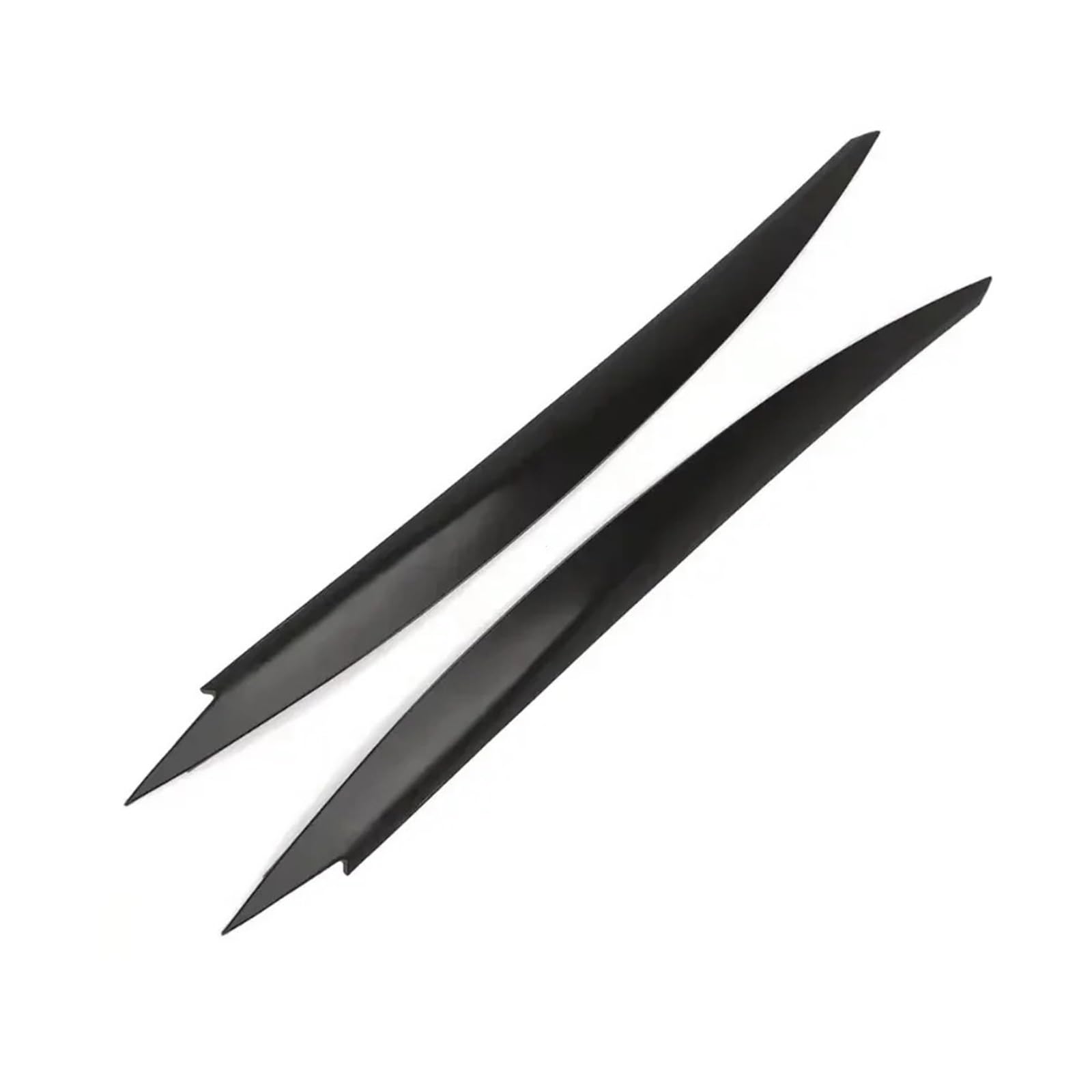 tuyda Headlights Eyebrow Eyelids Trim Stickers Cover,Fit For VW,Fit For Golf 7 MK7 GTI R Rline 2013-2018 Headlight Eyebrow Overlay ﻿(Black)