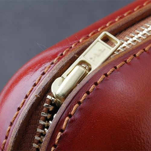 Etui na okulary skórzane w stylu vintage, ręcznie wykonane etui na okulary krótkowzroczności, przenośne wiszące pudełko do przechowywania z zamkiem błyskawicznym na okulary przeciwsłoneczne