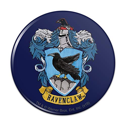 Harry Potter Ravenclaw Painted Crest Pinback Button Pin Badge - 1