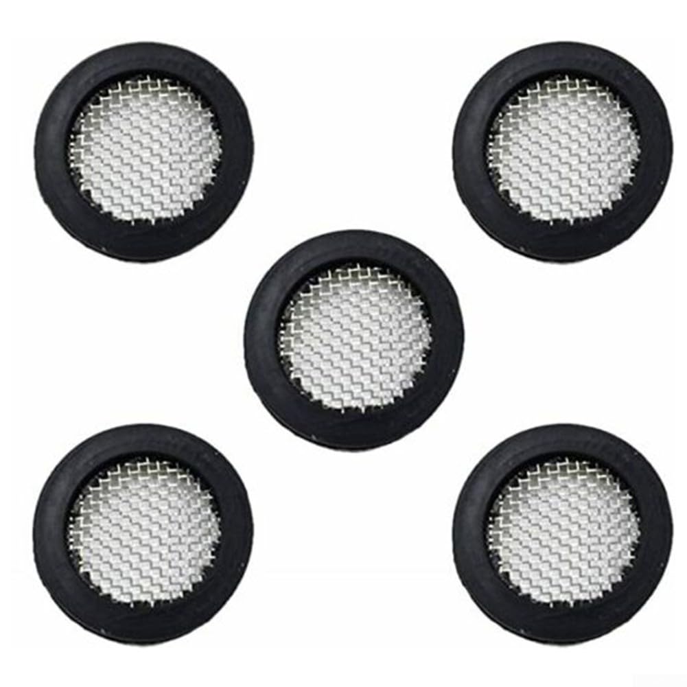 10Pcs Water Inlet Valve Filter Washer, With Stainless Steel Mesh, Water Filter Washer, Replacement Repair Kit For Washing Machine, Dishwasher, Shower Valve