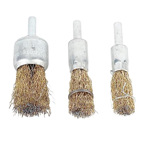 Drill Wire Brush, Steel Brush Wheel Wide Application Versatile for Small Areas for Garages