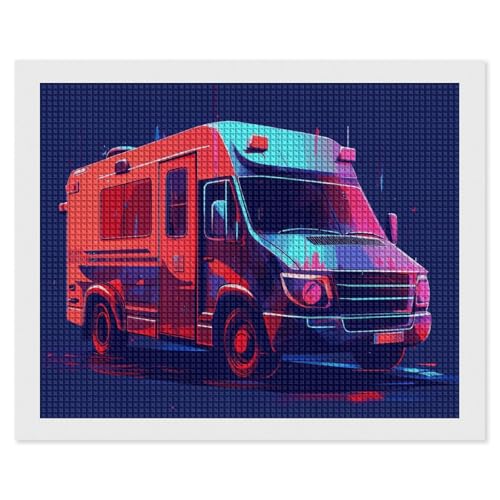 Peinture diamant 5D anti-stress adulte kit carré complet auto