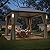 Sannwsg Outdoor Patio Gazebo 10x12 FT, Soft Top Gazebo with Arched Roof Canopy, Metal Frame, Mosquito Netting & Privacy Curtains, for Backyard & Deck, Brown