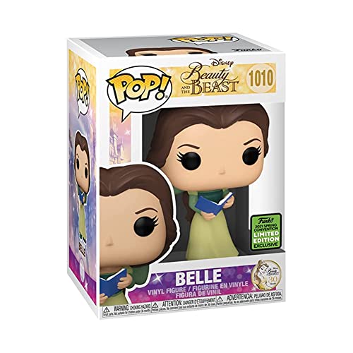 Pop! Beauty And The Beast 1010 Belle With Green Dress 30Th Anniversary (2021 Spring Convention Exclusive)