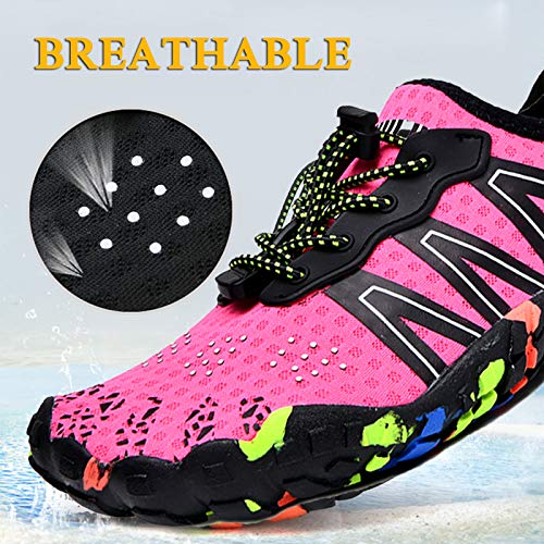 Image of Water Shoes Men Women Barefoot Shoes Outdoor for Beach Aqua Swim Pool River Water Quick Dry Boating Fishing Diving Surfing with Yoga Aerobics