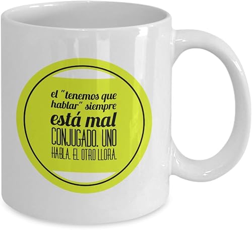 Miniatura 8 de Taza de Café Hablar Vaso, taza café divertidas, tazas personalizadas, taza de café inspiradoras, taza con mensajes positivos.