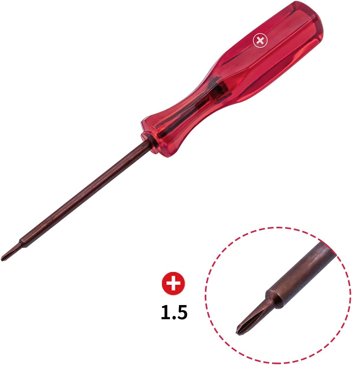 Gam3Gear Tri-Wing & Screwdriver Set for N-Switch OLED GBA NDS DSL Dsi 3DS XL Wii PS4 Controller (Set of 2)