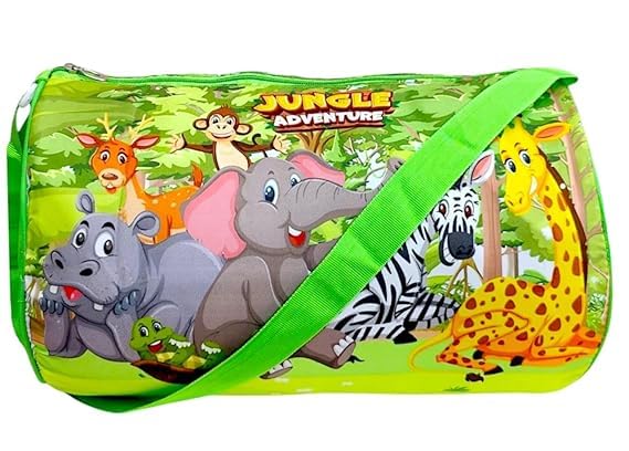 amanvani Football Theme Duffle Bag for Kids, Duffle Bag for Kids, Sports Ba-g for Boys & Girls. Return Gifts Birthday Party, Bag for Travelling, Cycling Picnic, Carry Bag, 1pcs-picture-21