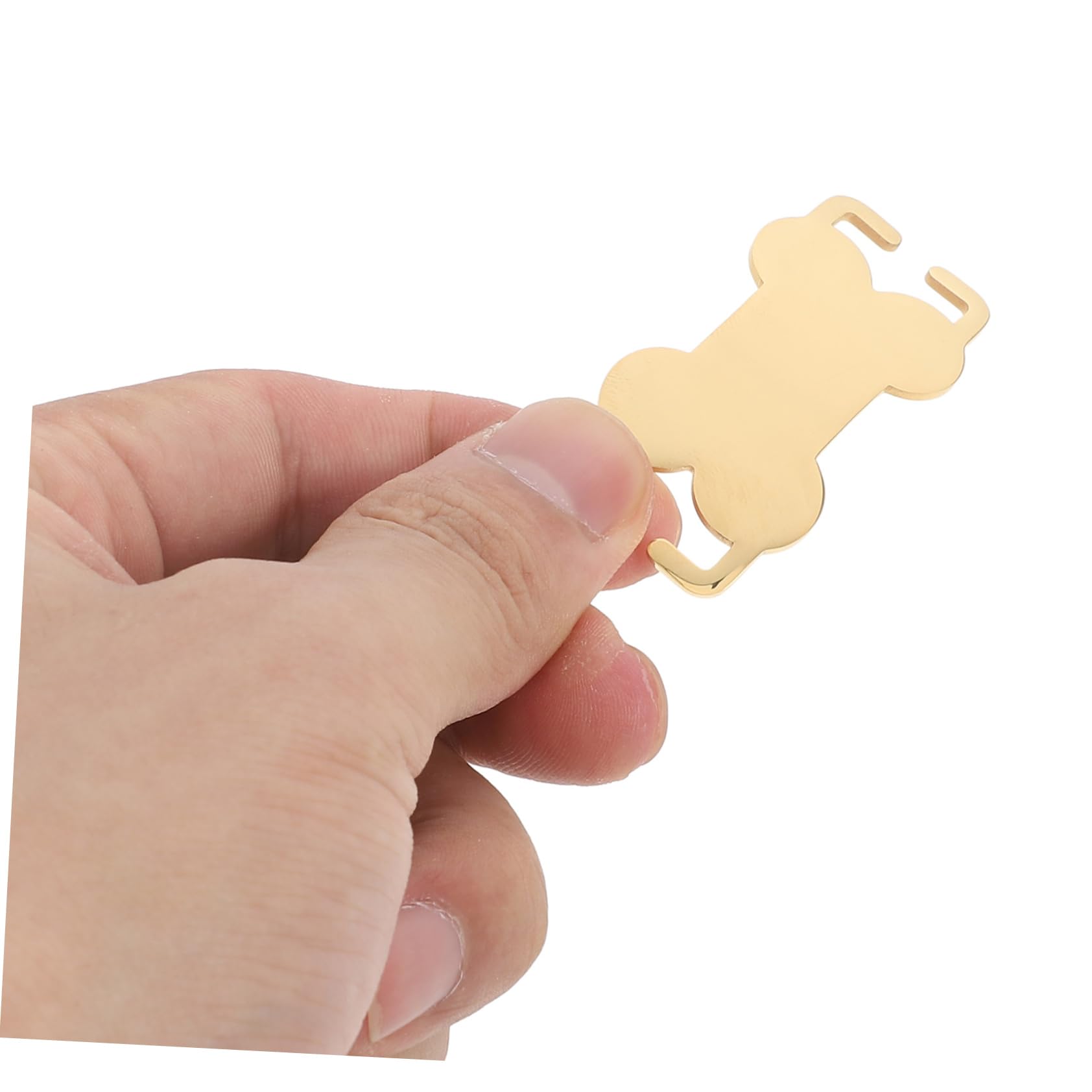 YARNOW Lot De 5 Médailles Didentification Personnalisées pour Chien en Acier Inoxydable avec Nom Et Numéro De Téléphone Gravés 3 Pièces X 5