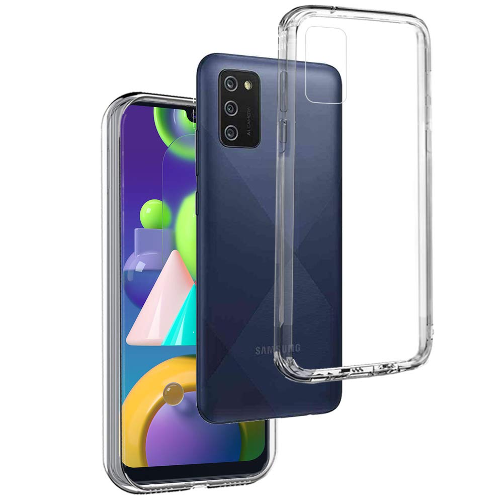 Coque Galaxy A02S - Galaxy M02S Premium PU en Cuir Magnétique Galaxy