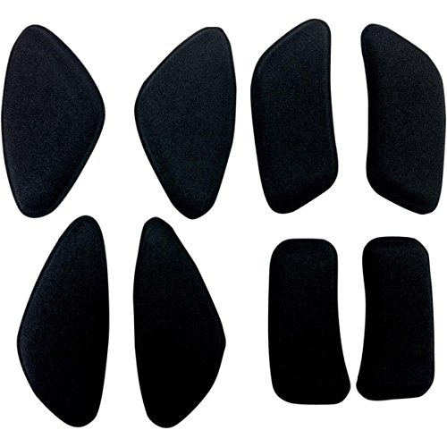 Alpinestars Men's Soft Insert Pad Set for Bns, One Size, Black