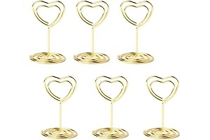 Mini Photo Stand Holder (20pcs Gold)