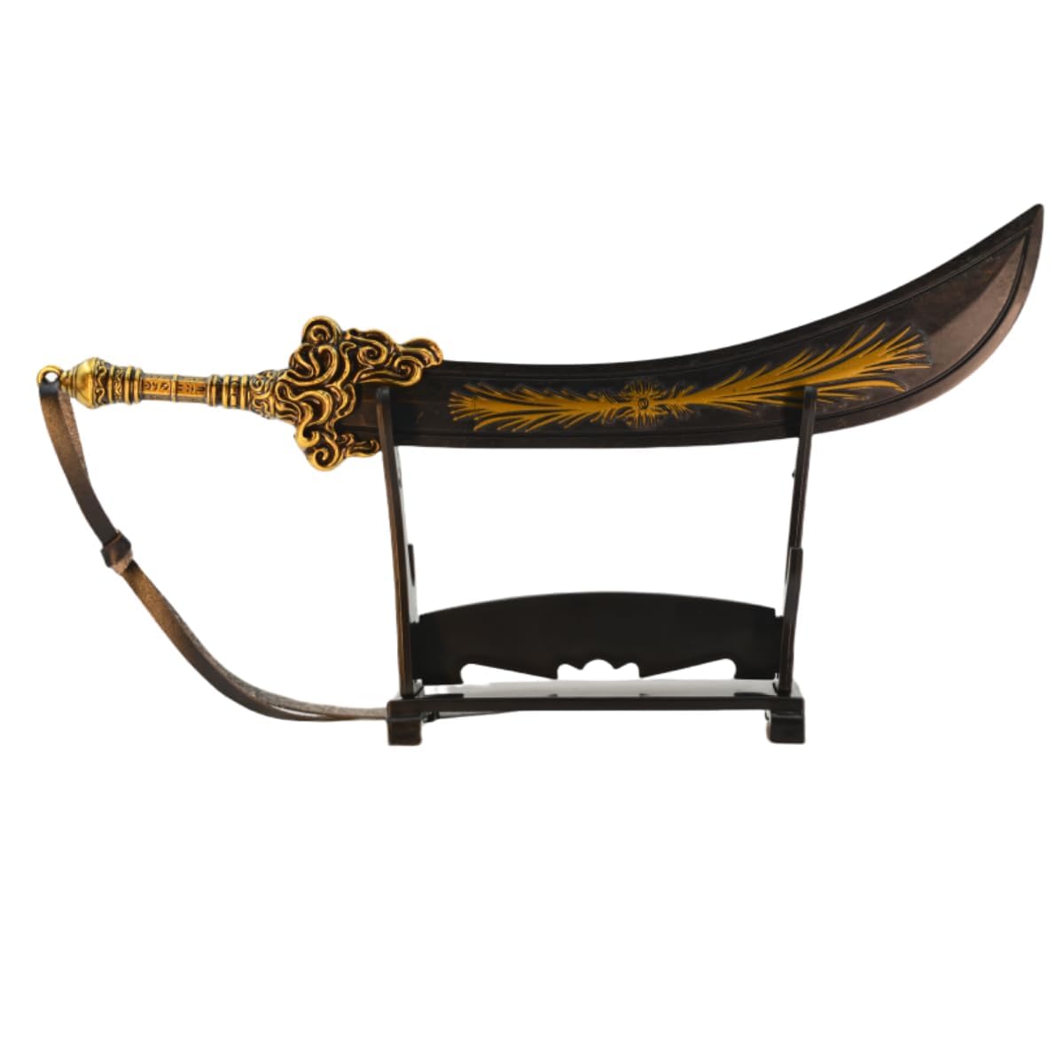 Huadafun Eldens Rings Starscourge Greatsword – 11.8″ Full-Metal Katana Model With Display Stand, Collectable Game Prop Model For Desk Decoration, Fans & Gamers Gift