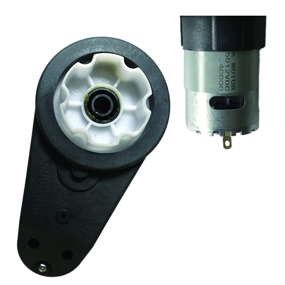 Buy 550 40000RPM Gearbox with 12V Motor for Power Wheels,RS550 12 Volt