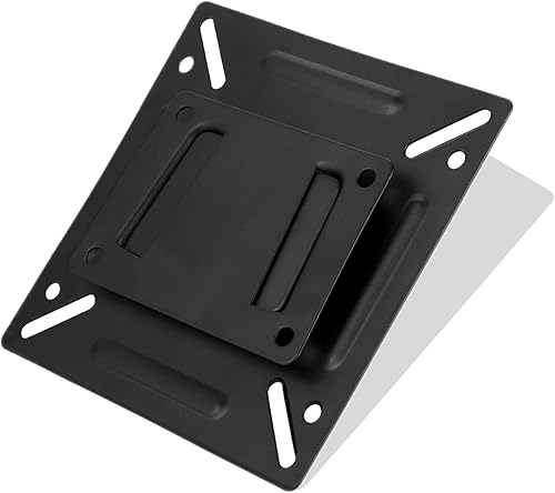 KUIDAMOS Soporte de pared para TV de aleación de aluminio, soporte de pared para TV LCD de 14 a 32 pulgadas, 4.7 x 4.7 x 0.3 pulgadas, soportes de