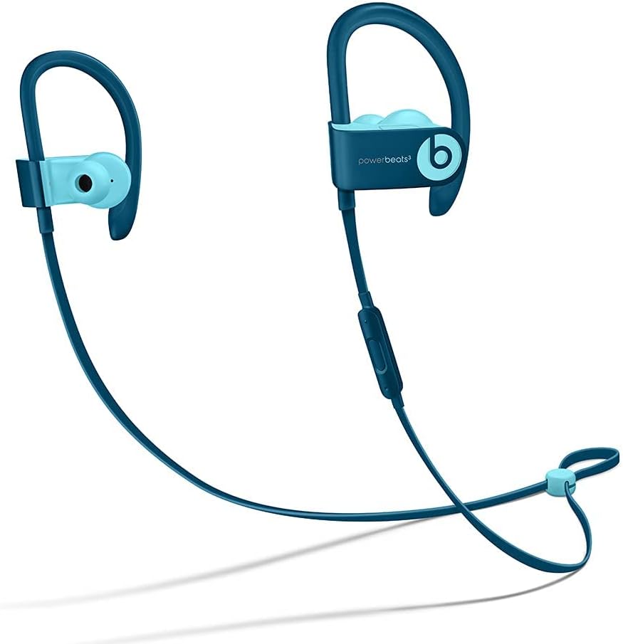 هدفون بی سیم Powerbeats3 - بلوتوث آبی (تجدید شده)