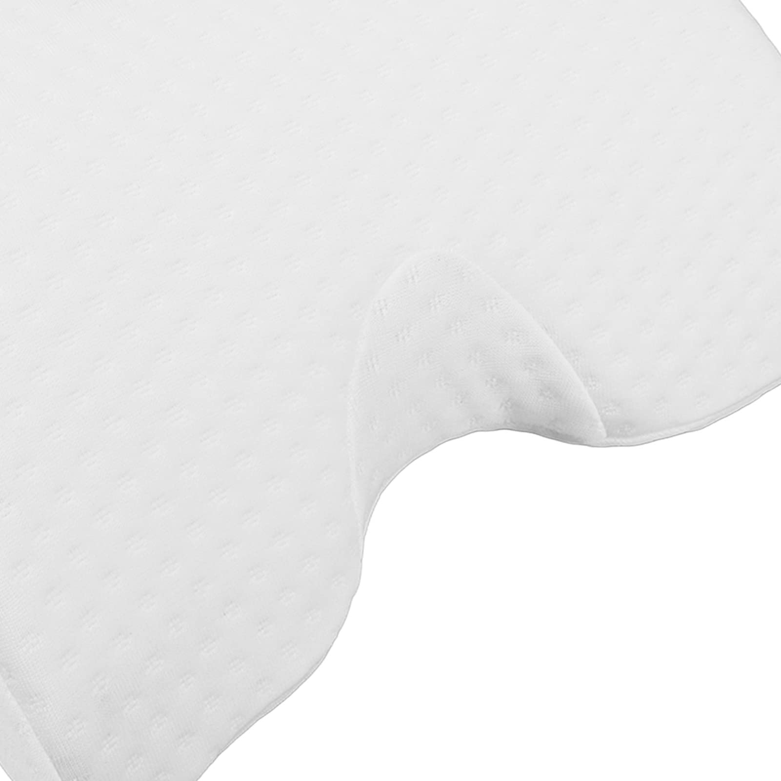 TOPINCN Cuscino per Dormire Cuscino per Coppia Cuscino per Braccio Cuscino per Pressione a Rimbalzo Lento Cuscino per Coccole Cuscino in Memory Foam da Viaggio Cuscino a U a Forma di
