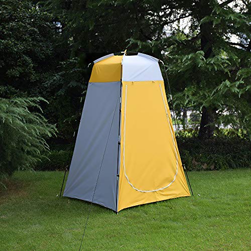 Lixada Outdoor 6FT Quick Set Up Privacy Tent, Toilet, Camp Shower, Portable Changing Room for Camping Shower Biking Toilet Beach miniatura 4