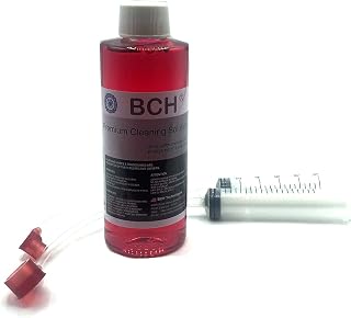 BCH MaxStrength RED Printhead Cleaning Kit- Compatible with 564, 910, 920, 934, 935 Ink Cartridges- 120ml Solution with Syringe & Adapter – Fix Clogs, Restore Print Quality